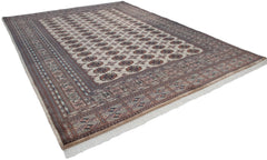 9x12.5 Vintage Fine Bokhara Carpet // ONH Item mc002025 Image 7