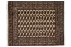8x10 Vintage Fine Bokhara Carpet // ONH Item mc002026