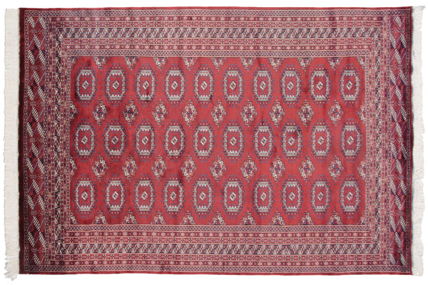 6x9 Vintage Fine Bokhara Carpet // ONH Item mc002031 Image 1