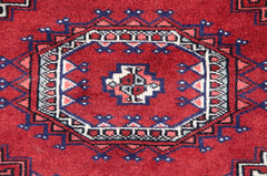 6x9 Vintage Fine Bokhara Carpet // ONH Item mc002031 Image 7