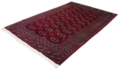 6x9 Vintage Fine Bokhara Carpet // ONH Item mc002031 Image 8
