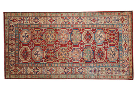 4x7.5 New Pakistani Kazak Design Rug // ONH Item mc002032