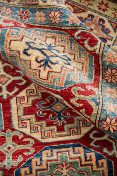 4x7.5 New Pakistani Kazak Design Rug // ONH Item mc002032 Image 8