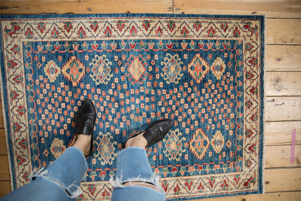 3x4.5 New Pakistani Caucasian Design Rug // ONH Item mc002033 Image 1