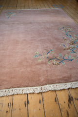 6x9 Vintage Japanese Art Deco Design Carpet // ONH Item mc002048 Image 3
