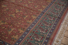 8x10 Vintage Tea Washed Indian Lotto Soumac Design Carpet // ONH Item mc002049 Image 3