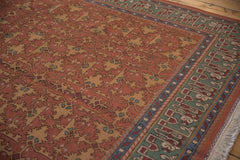 8x10 Vintage Tea Washed Indian Lotto Soumac Design Carpet // ONH Item mc002049 Image 6
