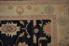 6x9 Vintage Indian Sultanabad Soumac Design Carpet // ONH Item mc002051 Image 2