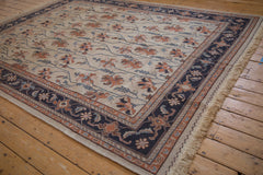 8x10 Vintage Tea Washed Indian Serapi Soumac Design Carpet // ONH Item mc002052 Image 2