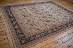 8x10 Vintage Tea Washed Indian Serapi Soumac Design Carpet // ONH Item mc002052 Image 4