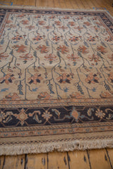 8x10 Vintage Tea Washed Indian Serapi Soumac Design Carpet // ONH Item mc002052 Image 5
