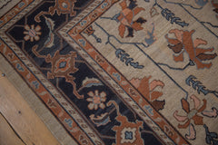 8x10 Vintage Tea Washed Indian Serapi Soumac Design Carpet // ONH Item mc002052 Image 9