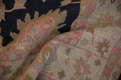 9x12 Vintage Tea Washed Indian Sultanabad Soumac Design Carpet // ONH Item mc002053 Image 8