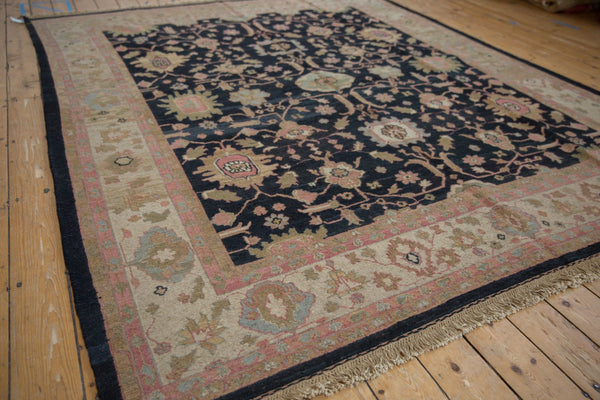 8x10 Vintage Tea Washed Indian Sultanabad Soumac Design Carpet // ONH Item mc002054 Image 7