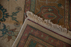 9x11.5 Vintage Tea Washed Indian Sultanabad Soumac Design Carpet // ONH Item mc002058 Image 12