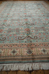 10x13.5 Vintage Indian Shirvan Design Carpet // ONH Item mc002061 Image 3