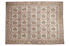 9x12.5 Vintage Chainstitch Carpet // ONH Item mc002063