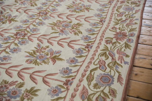 9x12.5 Vintage Chainstitch Carpet // ONH Item mc002063 Image 4