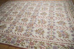 9x12.5 Vintage Chainstitch Carpet // ONH Item mc002063 Image 6