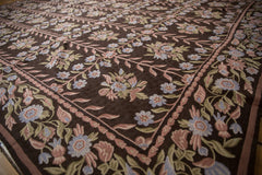9.5x14 Vintage Chainstitch Carpet // ONH Item mc002064 Image 2