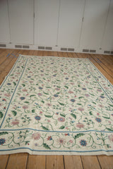 6x9.5 Vintage Chainstitch Carpet // ONH Item mc002066 Image 5