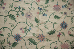 9x12 Vintage Chainstitch Carpet // ONH Item mc002067 Image 4