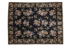 8x10.5 Vintage Chainstitch Carpet // ONH Item mc002068