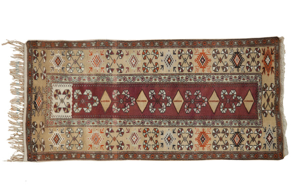 3x6 Vintage Melas Rug Runner // ONH Item mc002073