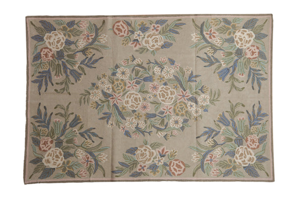 4x6 Vintage Chainstitch Rug // ONH Item mc002075