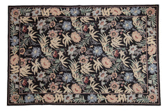 6x9 Vintage Chainstitch Carpet // ONH Item mc002079