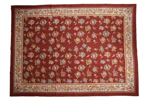10x14 Vintage Chainstitch Carpet // ONH Item mc002080