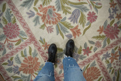 8x10 Vintage Chainstitch Carpet // ONH Item mc002083 Image 1