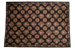 10x14 Vintage Chainstitch Carpet // ONH Item mc002087