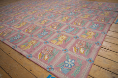 7.5x10 Vintage Chainstitch Carpet // ONH Item mc002088 Image 3