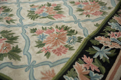 9x11.5 Vintage Chainstitch Carpet // ONH Item mc002091 Image 3