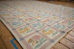 8.5x12 Vintage Chainstitch Carpet // ONH Item mc002092 Image 5