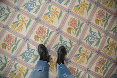 7.5x10.5 Vintage Chainstitch Carpet // ONH Item mc002094 Image 1