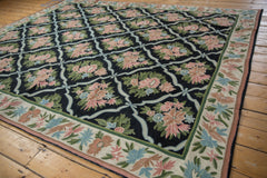 8x9.5 Vintage Chainstitch Carpet // ONH Item mc002096 Image 2