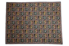9x12 Vintage Chainstitch Carpet // ONH Item mc002097