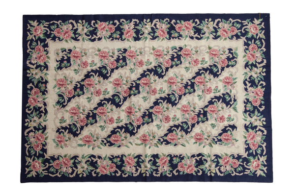 5.5x8 Vintage Chainstitch Carpet // ONH Item mc002099