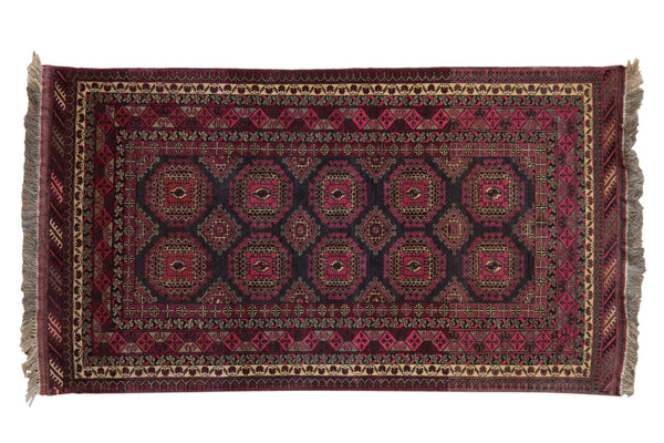 3.5x6.5 Vintage Daulatabad Rug // ONH Item mc002102