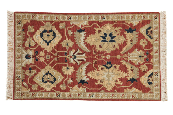 3x5 Vintage Armenian Sultanabad Design Rug // ONH Item mc002105