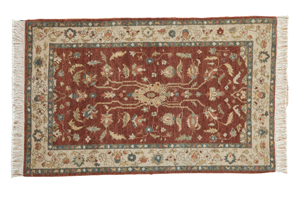 3x5 Vintage Armenian Lilihan Design Rug // ONH Item mc002106