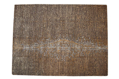 9x12 Indian Abstract Design Carpet // ONH Item mc002119