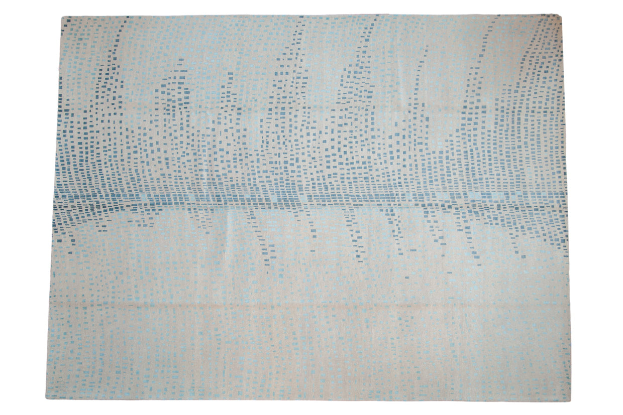 9x12 Indian Abstract Design Carpet // ONH Item mc002120