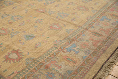 10x13.5 Vintage Tea Washed Indian Soumac Design Carpet // ONH Item mc002135 Image 4
