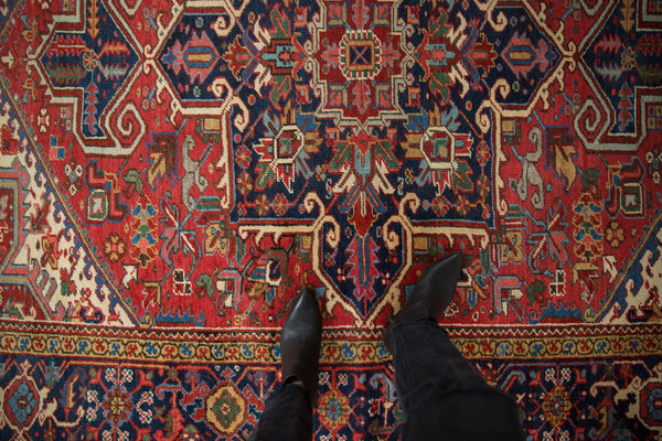7x9.5 Vintage Heriz Carpet // ONH Item mc002136 Image 1