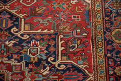 7x9.5 Vintage Heriz Carpet // ONH Item mc002136 Image 5