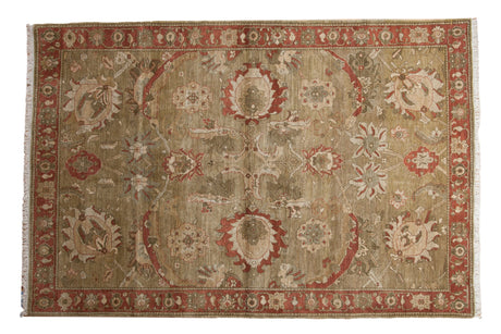 6x9 Vintage Armenian Sultanabad Design Carpet // ONH Item mc002140