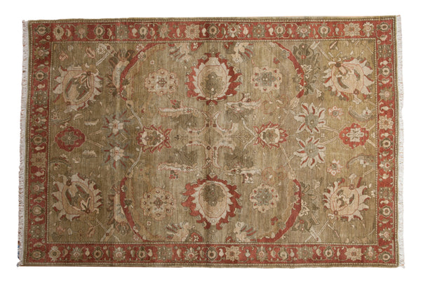 6x9 Vintage Armenian Sultanabad Design Carpet // ONH Item mc002140